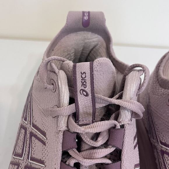 Asics Gel-Nimbus 26 Womens Sneakers Size 5 Pink Lavender Running Athletic Gym - Picture 7 of 8